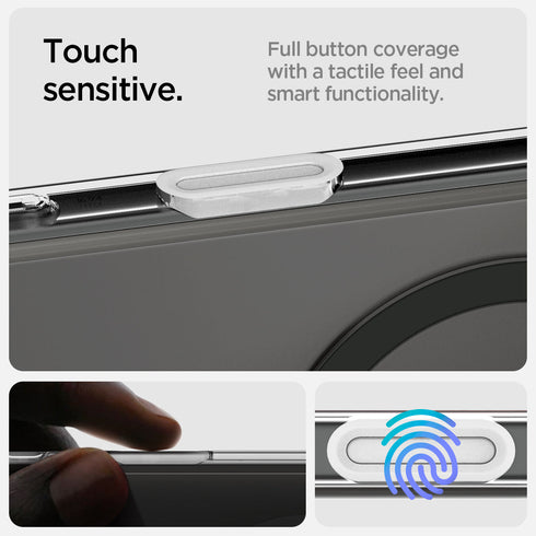 Spigen Funda para iPhone 16 Pro / 16 Pro Max – Ultra Hybrid T (MagFit + Control de Cámara)